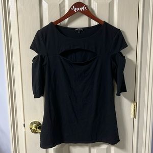 Express Cut Out Quarter Sleeve